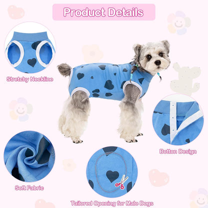 Recovery Suit for Dogs After Surgery Dog Onesie Female Spay Surgical