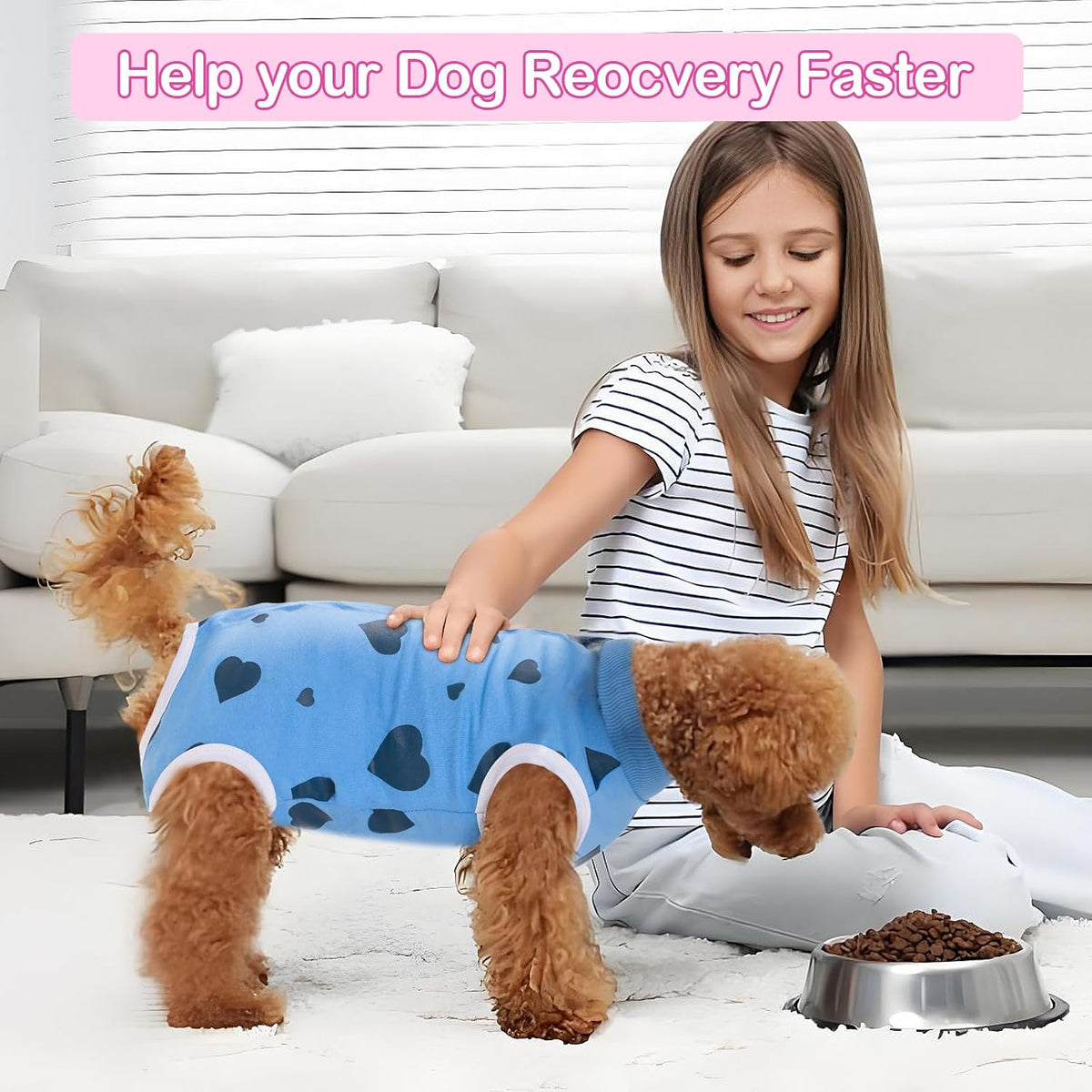 Recovery Suit for Dogs After Surgery Dog Onesie Female Spay Surgical