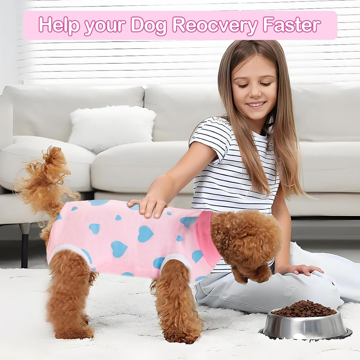 Recovery Suit for Dogs After Surgery Dog Onesie Female Spay Surgical