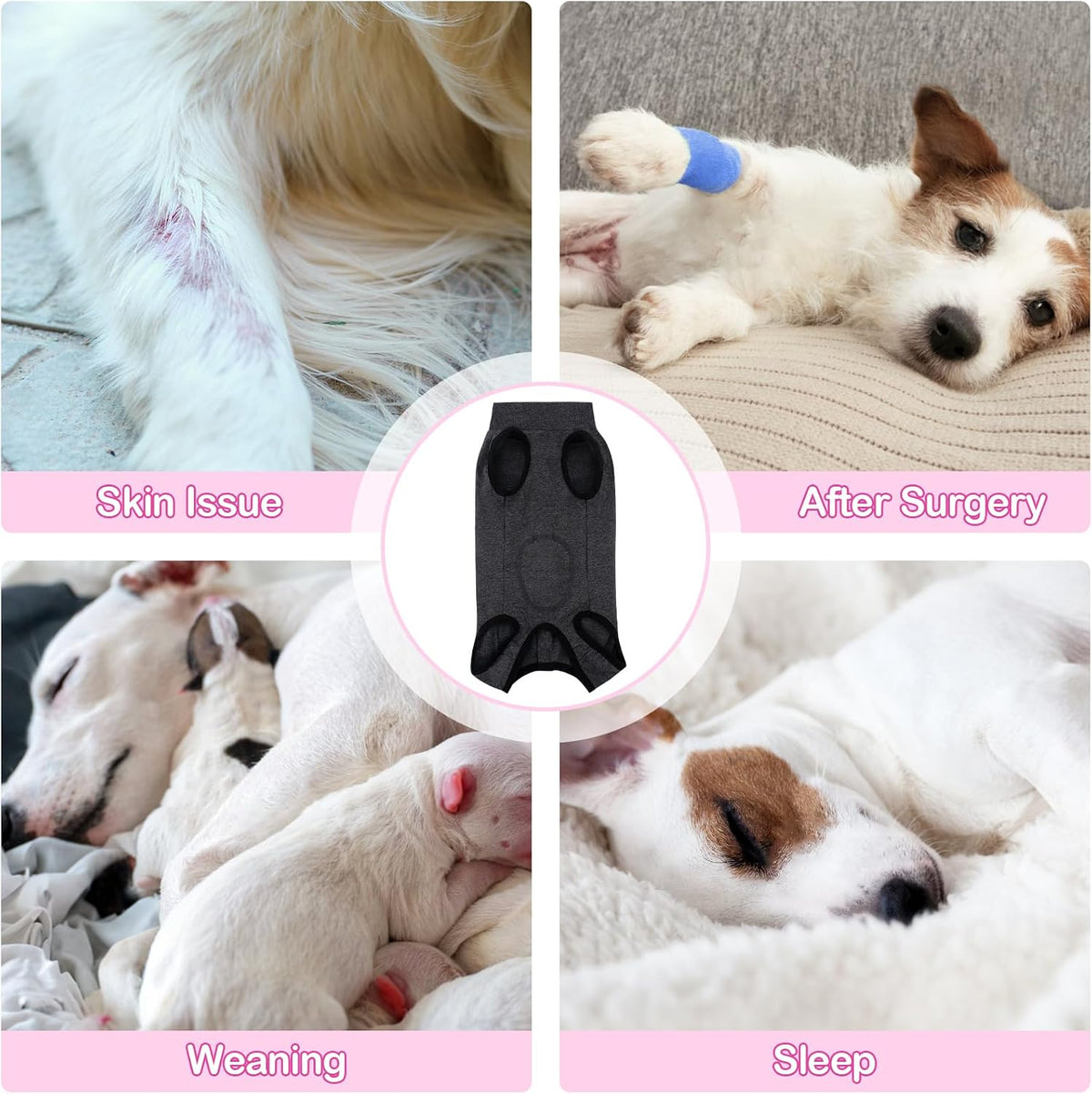 Recovery Suit for Dogs After Surgery Dog Onesie Female Spay Surgical
