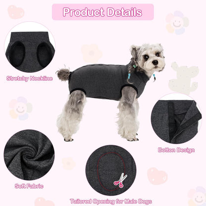 Recovery Suit for Dogs After Surgery Dog Onesie Female Spay Surgical