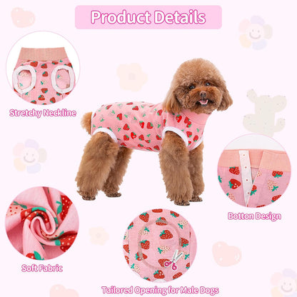 Recovery Suit for Dogs After Surgery Dog Onesie Female Spay Surgical