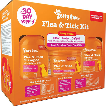 Flea and Tick Spray for Dogs - Kills Fleas, Ticks & Eggs, 16oz