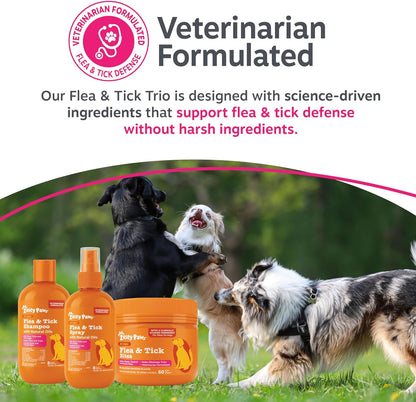 Flea and Tick Spray for Dogs - Kills Fleas, Ticks & Eggs, 16oz