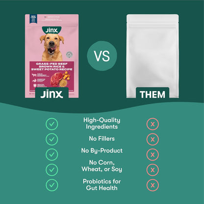 Dry Dog Food - Grass-Fed Beef, Brown Rice & Sweet Potato, 4lb
