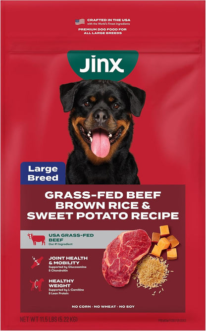 Dry Dog Food - Grass-Fed Beef, Brown Rice & Sweet Potato, 4lb