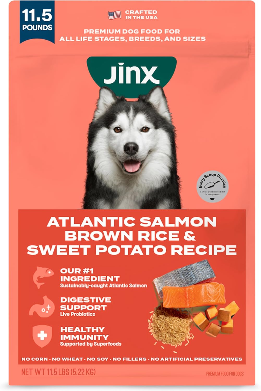 Dry Dog Food - Grass-Fed Beef, Brown Rice & Sweet Potato, 4lb