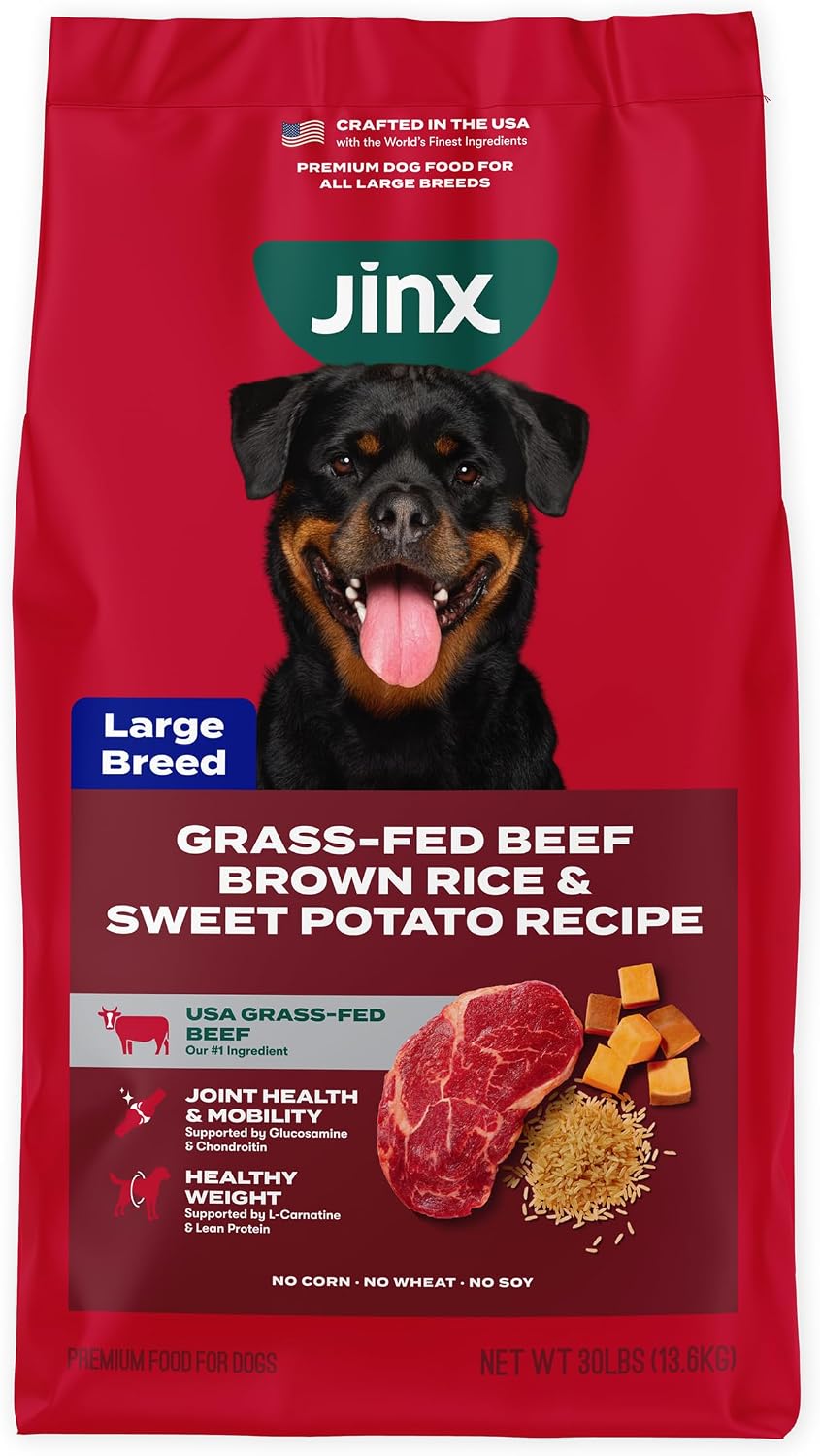 Dry Dog Food - Grass-Fed Beef, Brown Rice & Sweet Potato, 4lb
