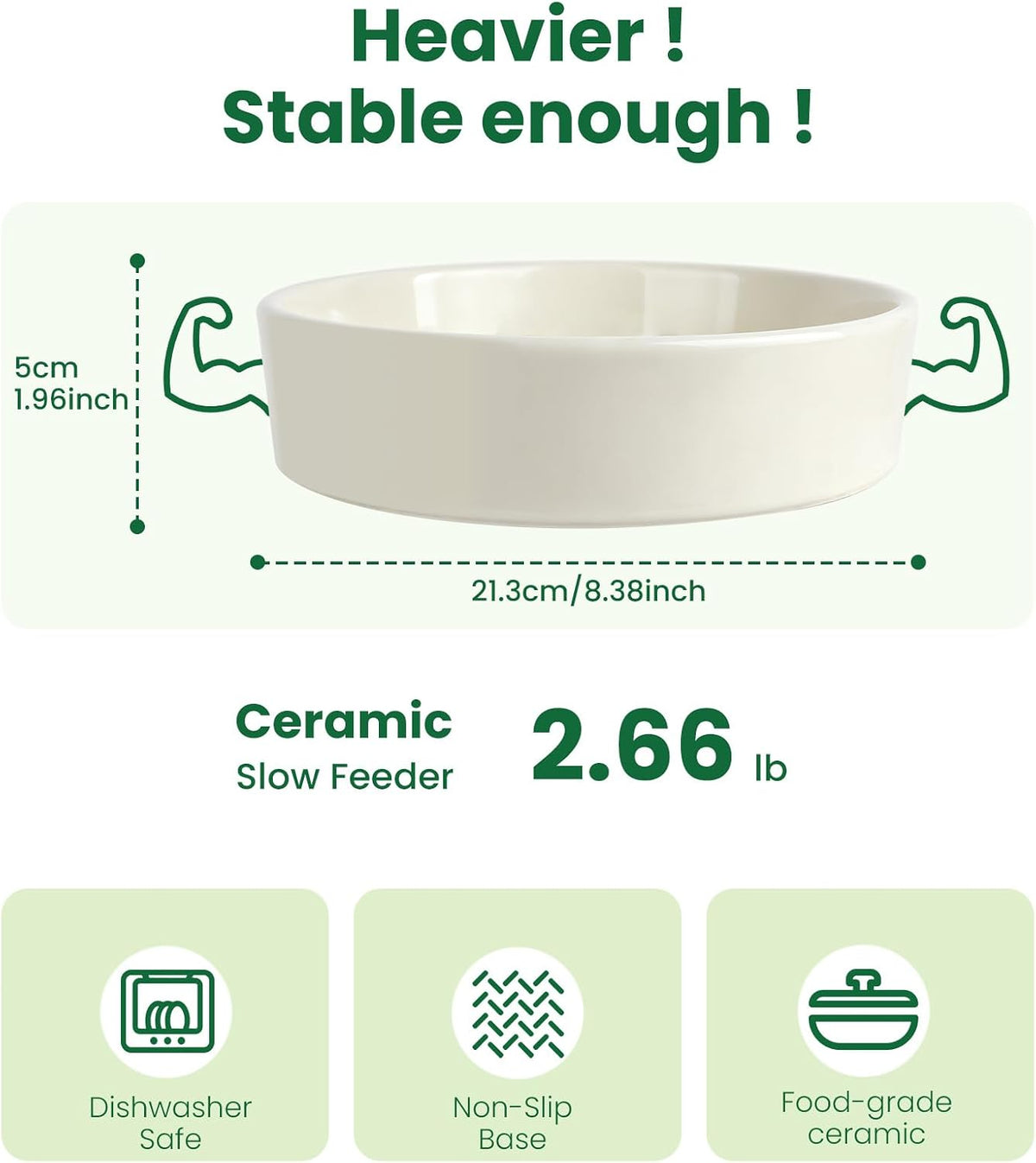 Slow Feeder Dog Bowls Anti-Choking Puzzle Dog Food Bowls Anti-Slip Interactive Feeding Slow Down Eating Bloat Stop Maze Dishes for Medium Breeds, Grey