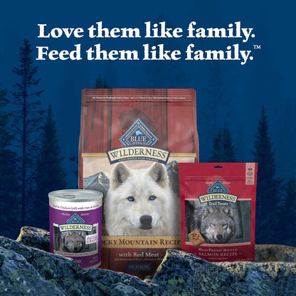 Blue Buffalo Wilderness Rocky Mountain Recipe Senior Dry Dog Food, 28 lb