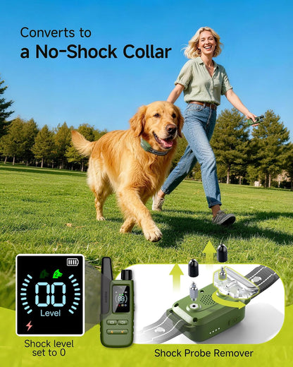 Shock Collar for 2 Dogs with Remote, 4200FT Range, Fits 10-120 lbs