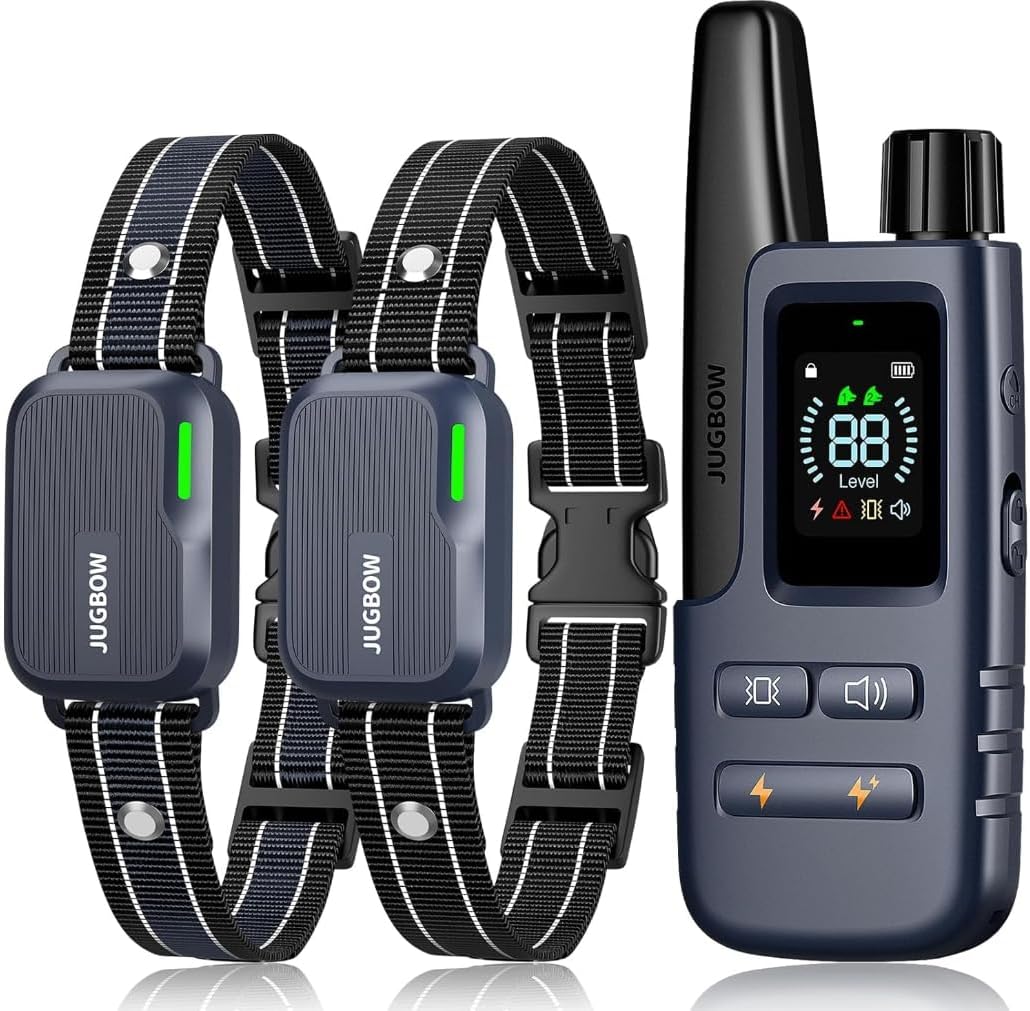 Shock Collar for 2 Dogs with Remote, 4200FT Range, Fits 10-120 lbs