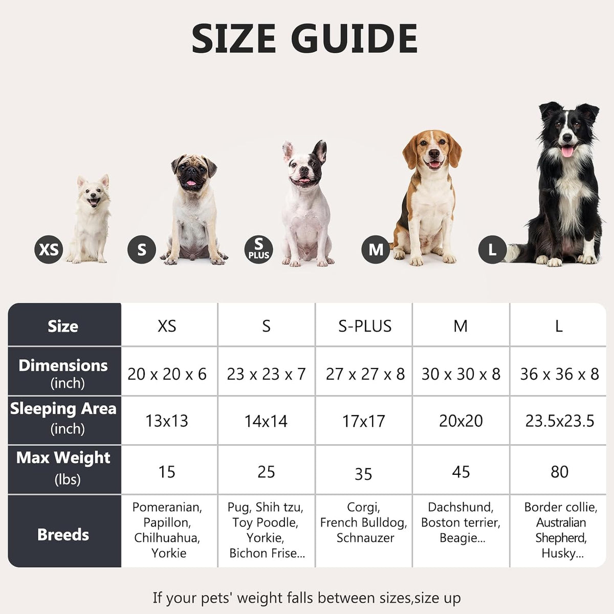 Orthopedic Dog Bed Comfortable Donut Cuddler Round Pet Beds Ultra Soft Washable Dog and Cat Cushion (20''/23''/30'') (23'', Brown)