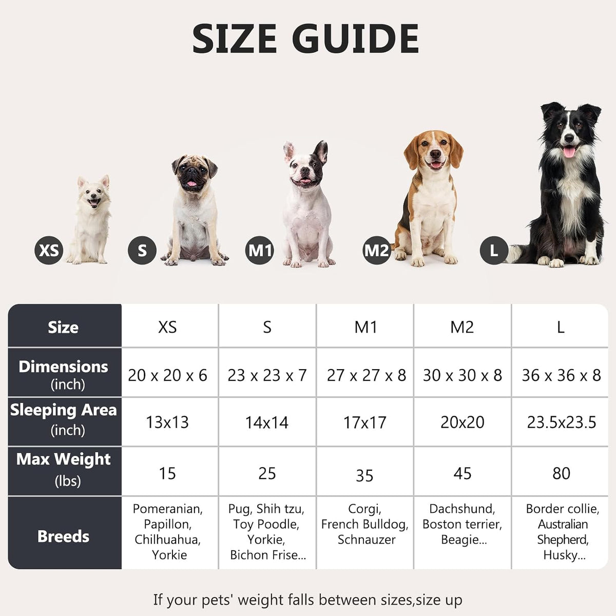 Orthopedic Dog Bed Comfortable Donut Cuddler Round Pet Beds Ultra Soft Washable Dog and Cat Cushion (20''/23''/30'') (23'', Brown)