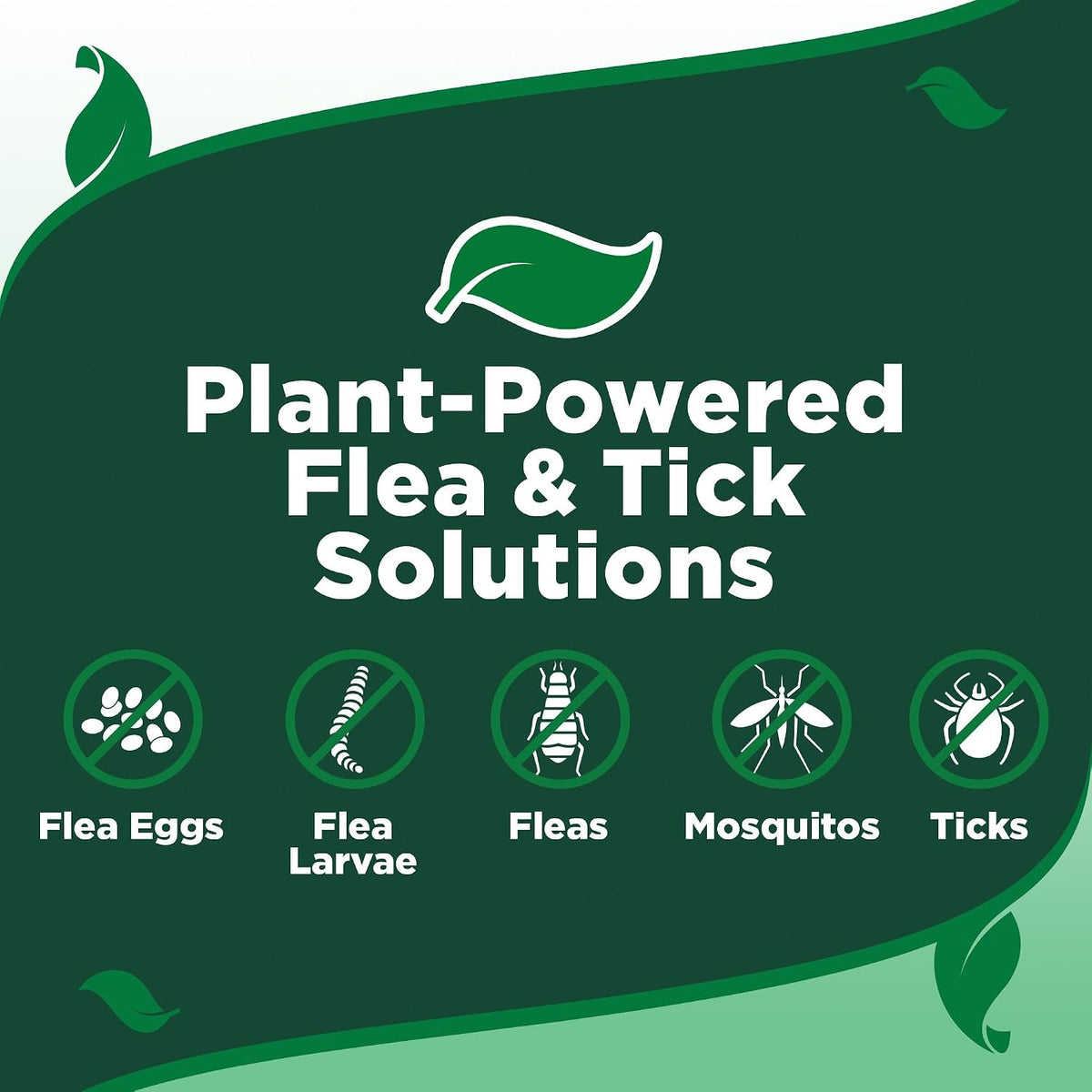 Indoor Flea & Tick Home Spray for Dogs, Plant-Based Spray, 32 oz
