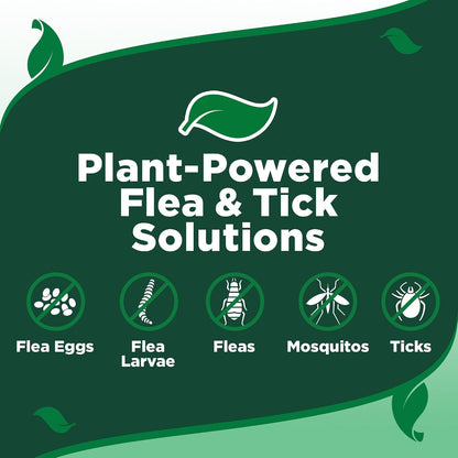 Indoor Flea & Tick Home Spray for Dogs, Plant-Based Spray, 32 oz