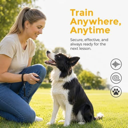 Dog Training Clicker, dog training & behavior aids, dog training kit (Pink)