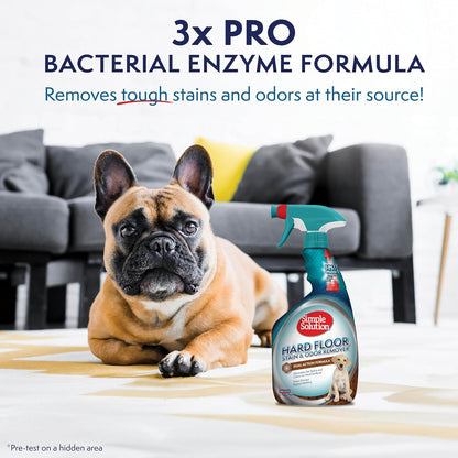 Hard Floor Dog Stain & Odor Remover, Enzyme Cleaner, 32oz