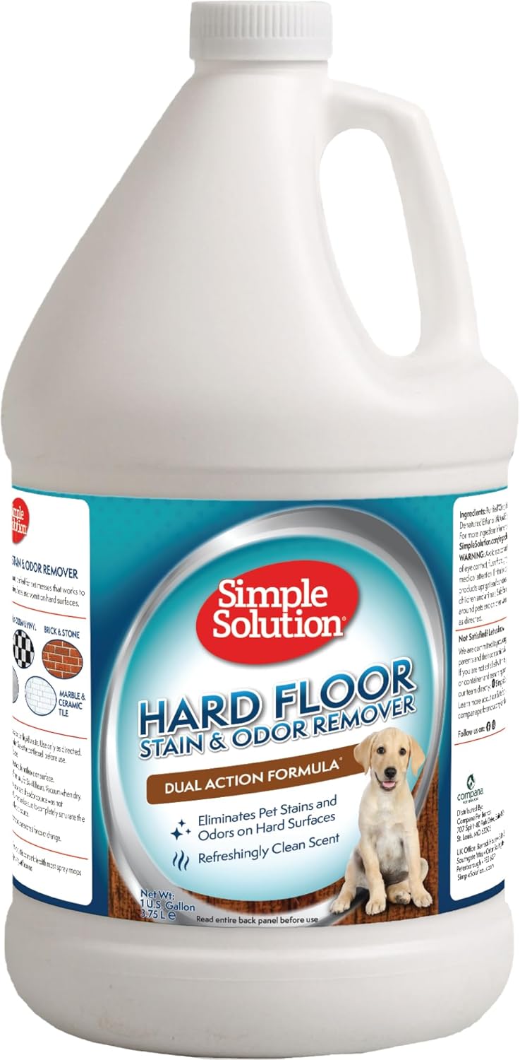 Hard Floor Dog Stain & Odor Remover, Enzyme Cleaner, 32oz