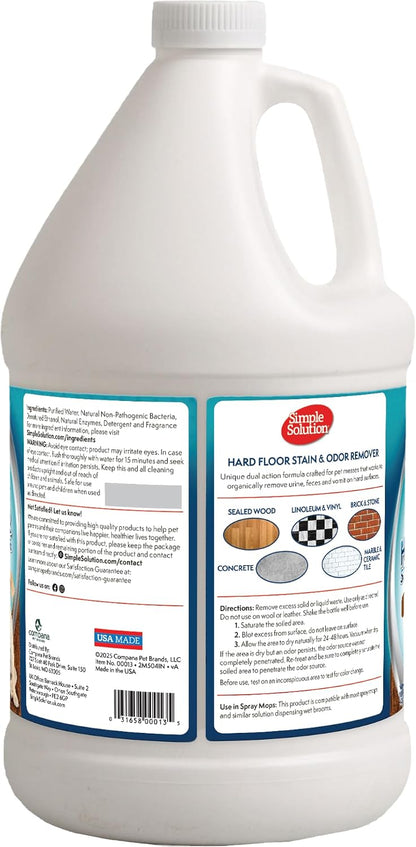 Hard Floor Dog Stain & Odor Remover, Enzyme Cleaner, 32oz