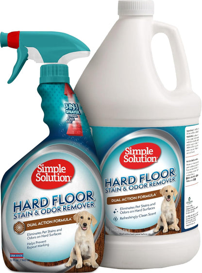 Hard Floor Dog Stain & Odor Remover, Enzyme Cleaner, 32oz