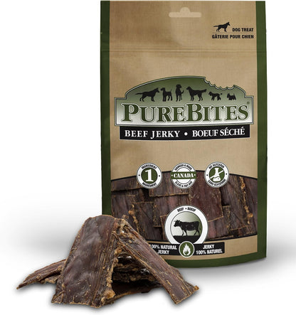 Beef Single Ingredient Air Dried Jerky Dog Treats, 7.5 oz