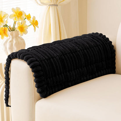 Couch Cover for Dogs, Washable Non Slip Plush Flannel Sofa Protector | Thick Flannel, Anti-Slip Backing, Pet Hair & Scratch Protection, Fits Sofa & Loveseat (27.6" x 59") - Colors B