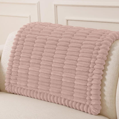 Couch Cover for Dogs, Washable Non Slip Plush Flannel Sofa Protector | Thick Flannel, Anti-Slip Backing, Pet Hair & Scratch Protection, Fits Sofa & Loveseat (27.6" x 59") - Colors B