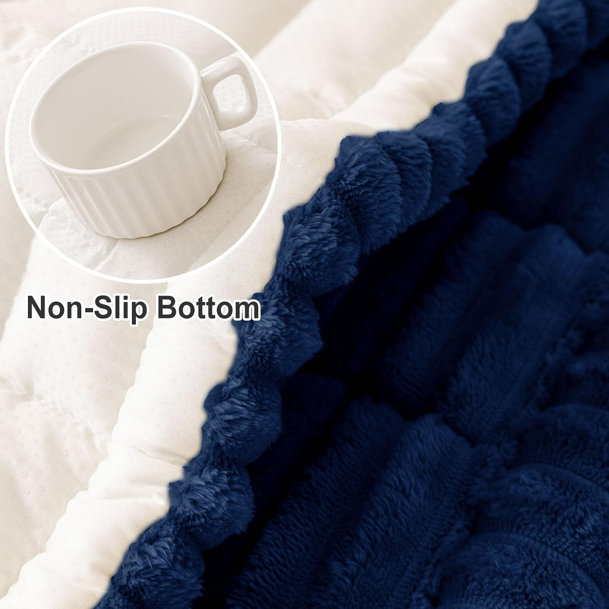 Couch Cover for Dogs, Washable Non Slip Plush Flannel Sofa Protector | Thick Flannel, Anti-Slip Backing, Pet Hair & Scratch Protection, Fits Sofa & Loveseat (27.6" x 59") - Colors B
