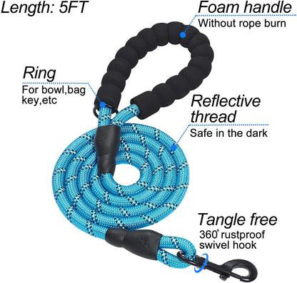 Dog Harness Step-in Breathable Puppy Cat Vest, Medium, Blue