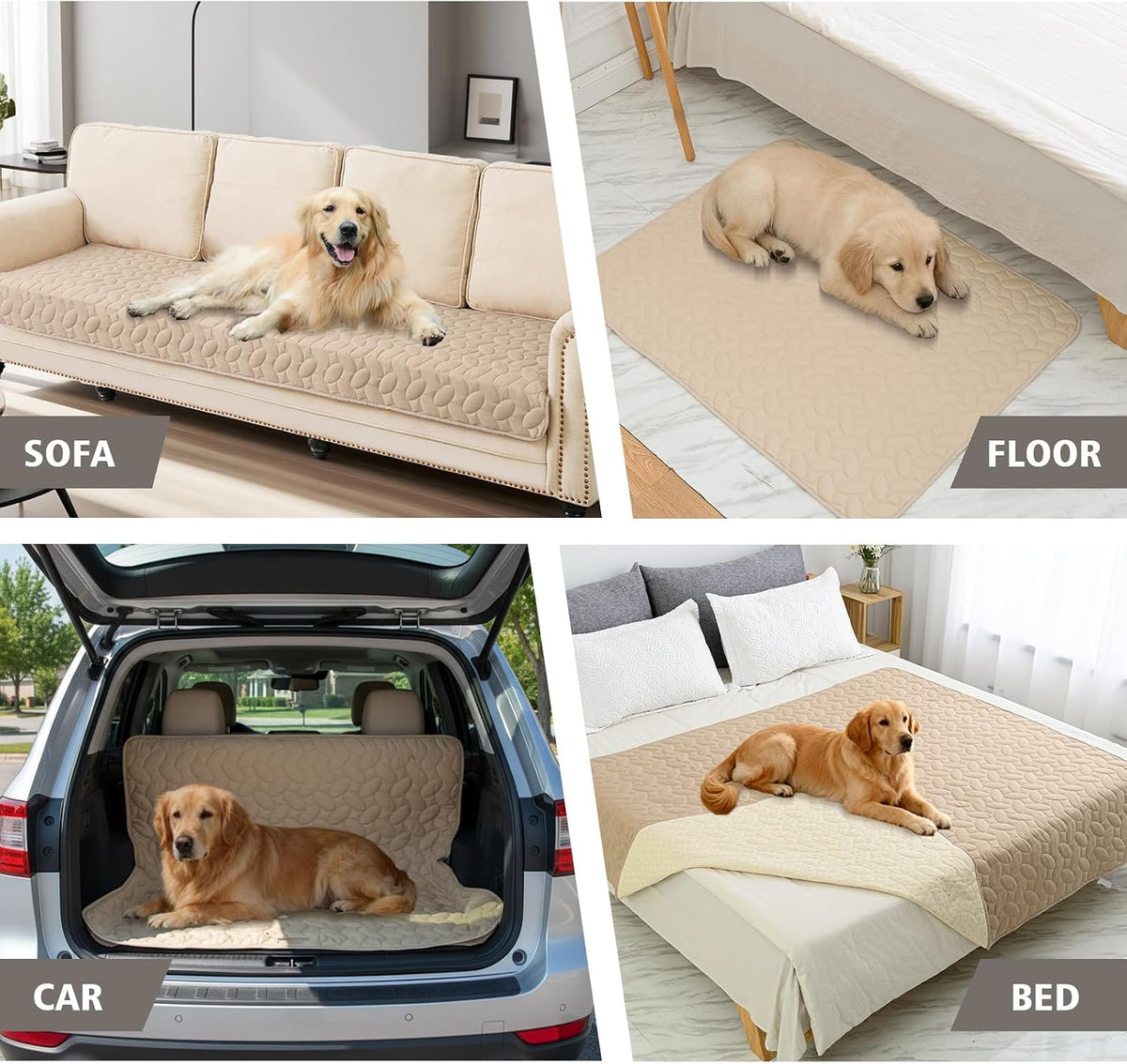 Pet Bed Cover Dog Bed Blanket for Sofa and Furniture Waterproof New Pattern Design (30x70 Inch, Dark Grey)