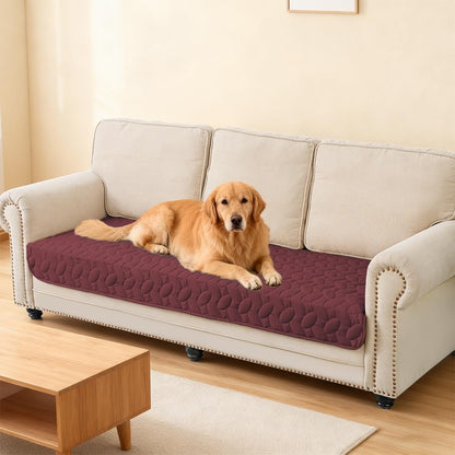 Pet Bed Cover Dog Bed Blanket for Sofa and Furniture Waterproof New Pattern Design (30x70 Inch, Dark Grey)