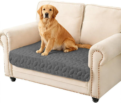 Pet Bed Cover Dog Bed Blanket for Sofa and Furniture Waterproof New Pattern Design (30x70 Inch, Dark Grey)