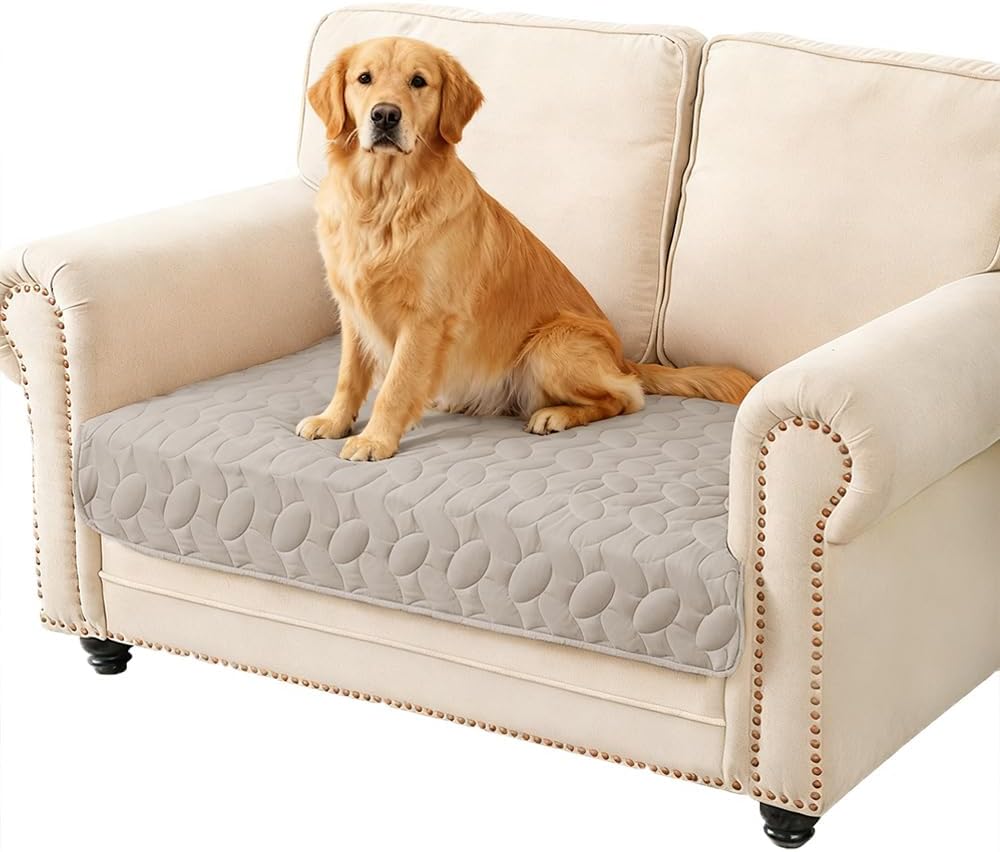 Pet Bed Cover Dog Bed Blanket for Sofa and Furniture Waterproof New Pattern Design (30x70 Inch, Dark Grey)