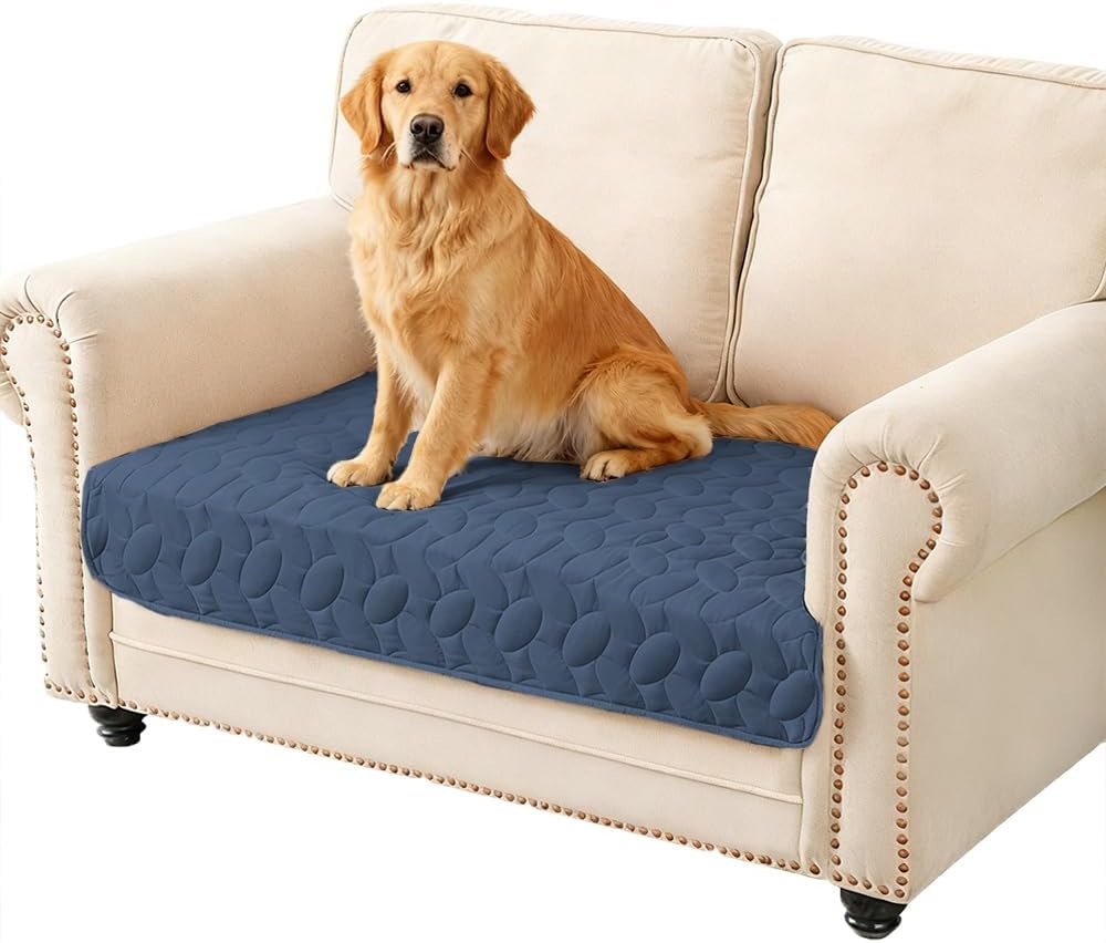 Pet Bed Cover Dog Bed Blanket for Sofa and Furniture Waterproof New Pattern Design (30x70 Inch, Dark Grey)