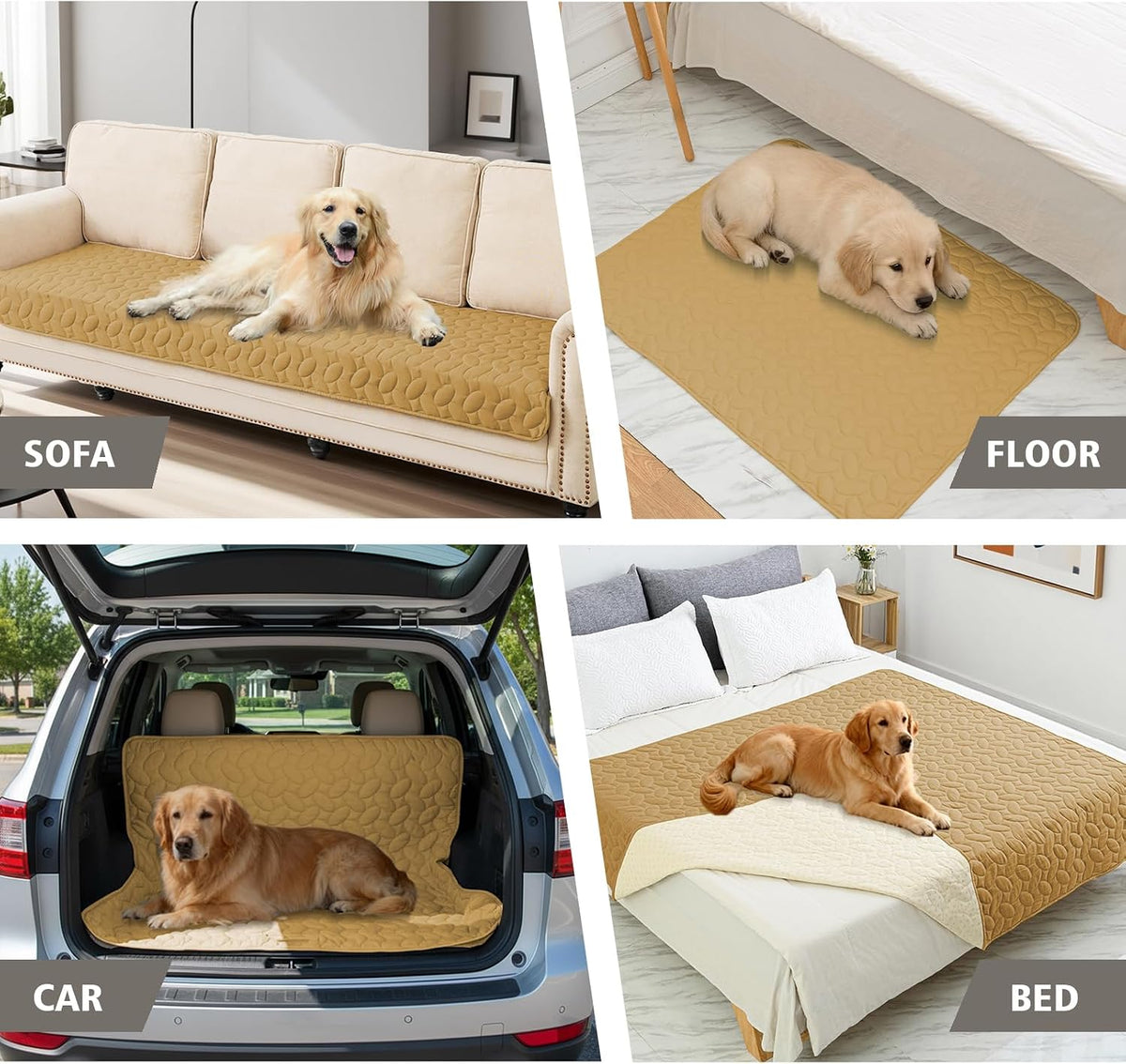 Pet Bed Cover Dog Bed Blanket for Sofa and Furniture Waterproof New Pattern Design (30x70 Inch, Dark Grey)
