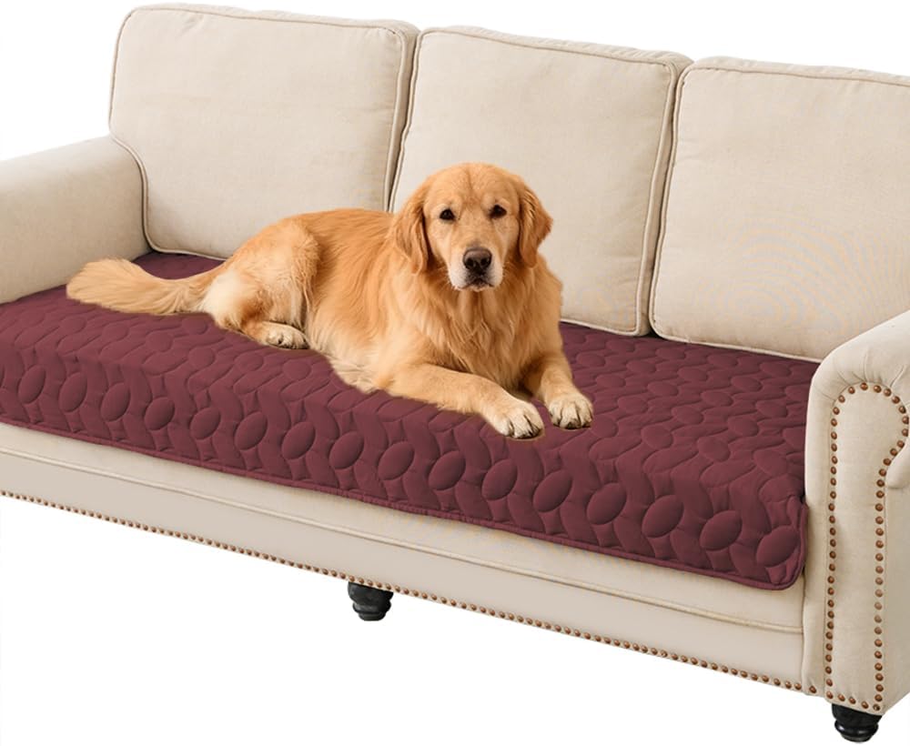 Pet Bed Cover Dog Bed Blanket for Sofa and Furniture Waterproof New Pattern Design (30x70 Inch, Dark Grey)