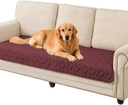 Pet Bed Cover Dog Bed Blanket for Sofa and Furniture Waterproof New Pattern Design (30x70 Inch, Dark Grey)