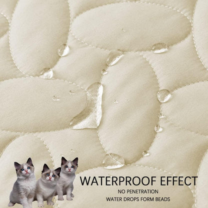 Pet Bed Cover Dog Bed Blanket for Sofa and Furniture Waterproof New Pattern Design (30x70 Inch, Dark Grey)