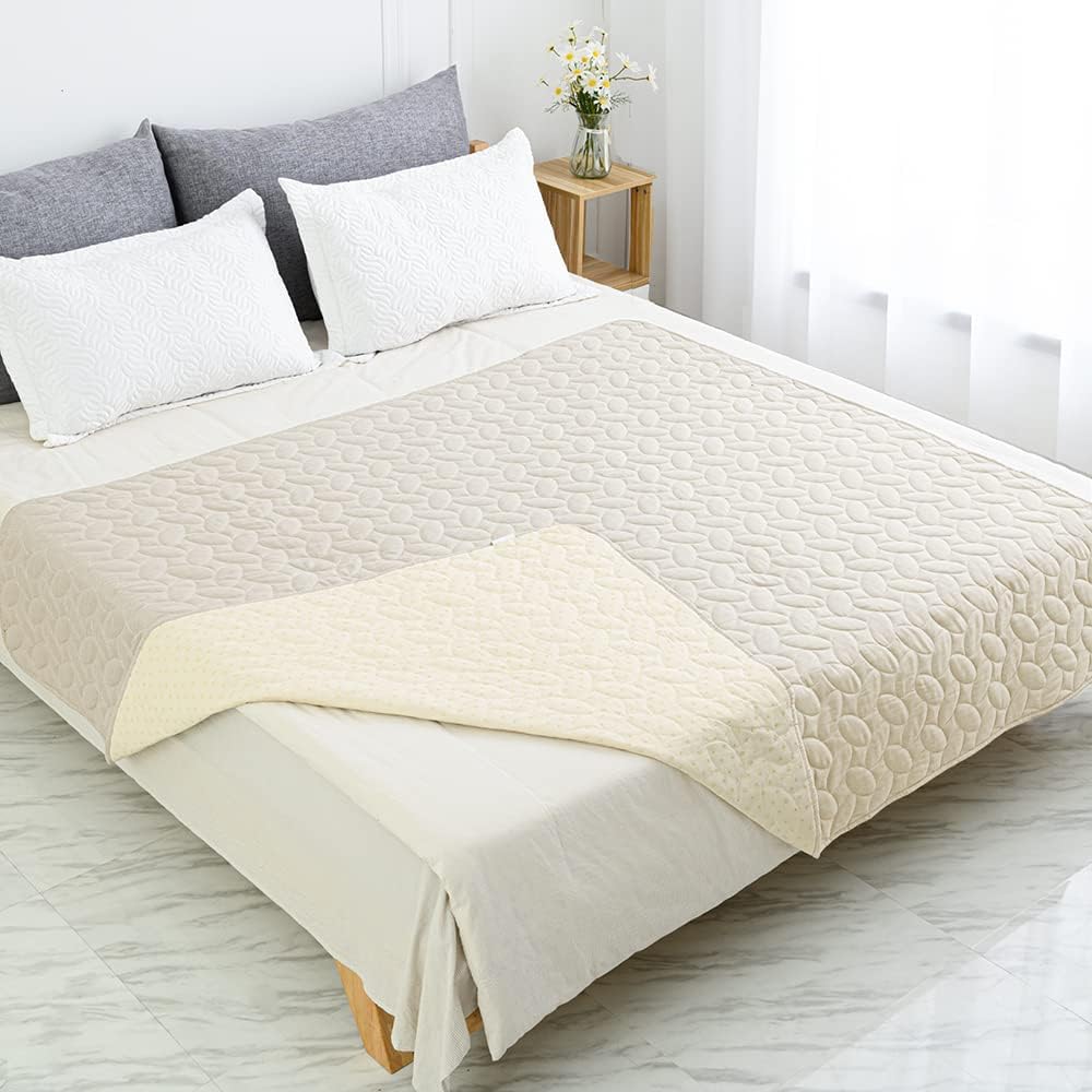 Pet Bed Cover Dog Bed Blanket for Sofa and Furniture Waterproof New Pattern Design (30x70 Inch, Dark Grey)