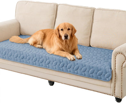 Pet Bed Cover Dog Bed Blanket for Sofa and Furniture Waterproof New Pattern Design (30x70 Inch, Dark Grey)