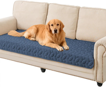 Pet Bed Cover Dog Bed Blanket for Sofa and Furniture Waterproof New Pattern Design (30x70 Inch, Dark Grey)