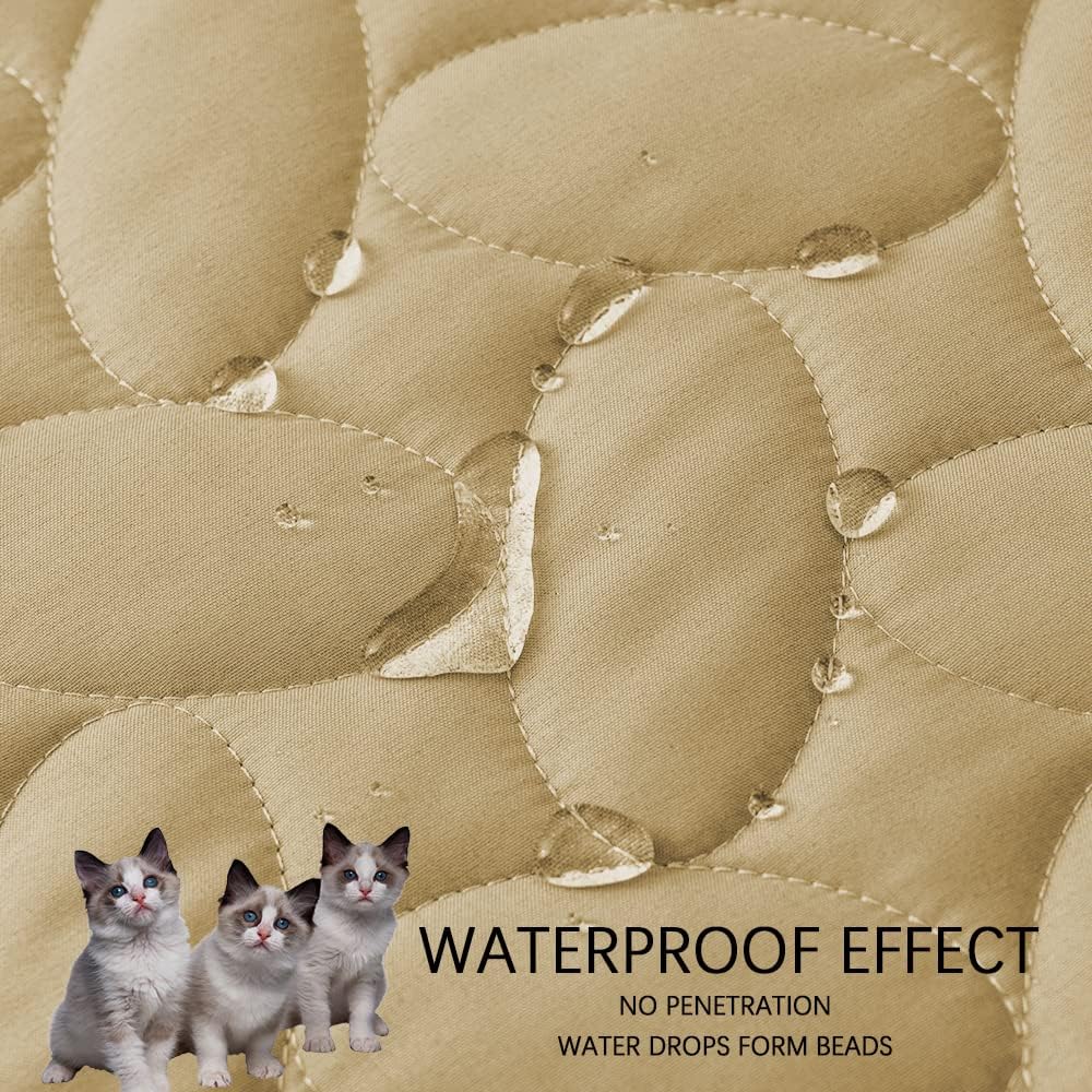 Pet Bed Cover Dog Bed Blanket for Sofa and Furniture Waterproof New Pattern Design (30x70 Inch, Dark Grey)