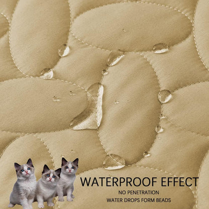 Pet Bed Cover Dog Bed Blanket for Sofa and Furniture Waterproof New Pattern Design (30x70 Inch, Dark Grey)