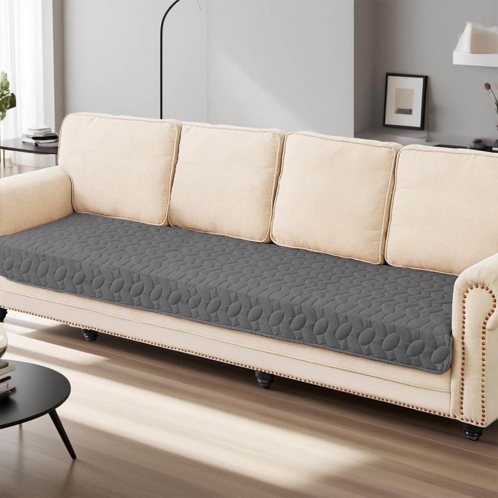 Pet Bed Cover Dog Bed Blanket for Sofa and Furniture Waterproof New Pattern Design (30x70 Inch, Dark Grey)