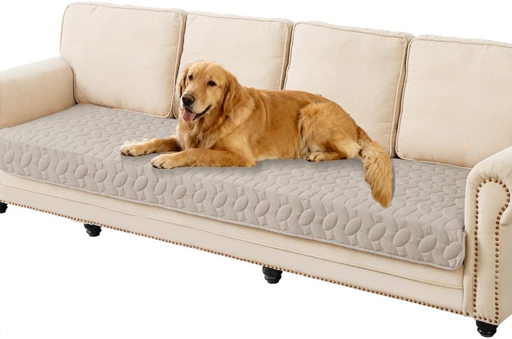 Pet Bed Cover Dog Bed Blanket for Sofa and Furniture Waterproof New Pattern Design (30x70 Inch, Dark Grey)