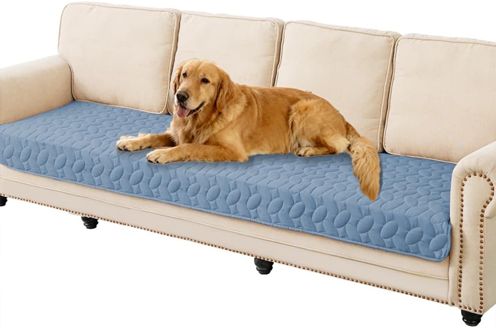 Pet Bed Cover Dog Bed Blanket for Sofa and Furniture Waterproof New Pattern Design (30x70 Inch, Dark Grey)