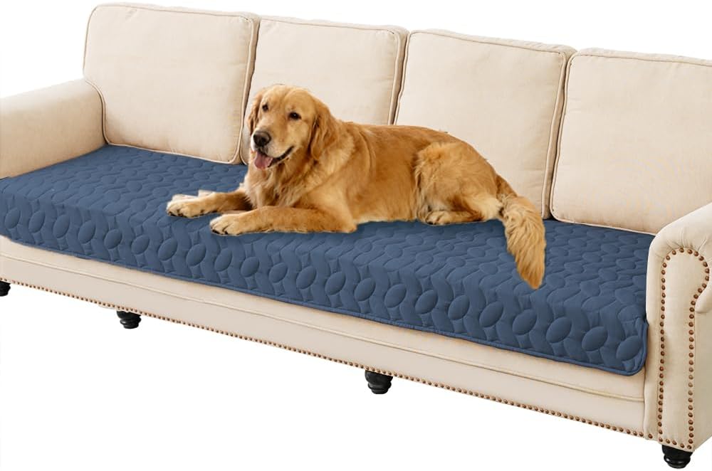 Pet Bed Cover Dog Bed Blanket for Sofa and Furniture Waterproof New Pattern Design (30x70 Inch, Dark Grey)