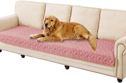 Pet Bed Cover Dog Bed Blanket for Sofa and Furniture Waterproof New Pattern Design (30x70 Inch, Dark Grey)