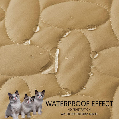 Pet Bed Cover Dog Bed Blanket for Sofa and Furniture Waterproof New Pattern Design (30x70 Inch, Dark Grey)